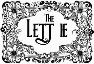 The Beatles song lyric “let it be”for my nana violet tattoo idea