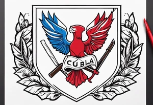 Cuba crest tattoo idea