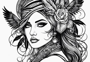 Music tattoo idea
