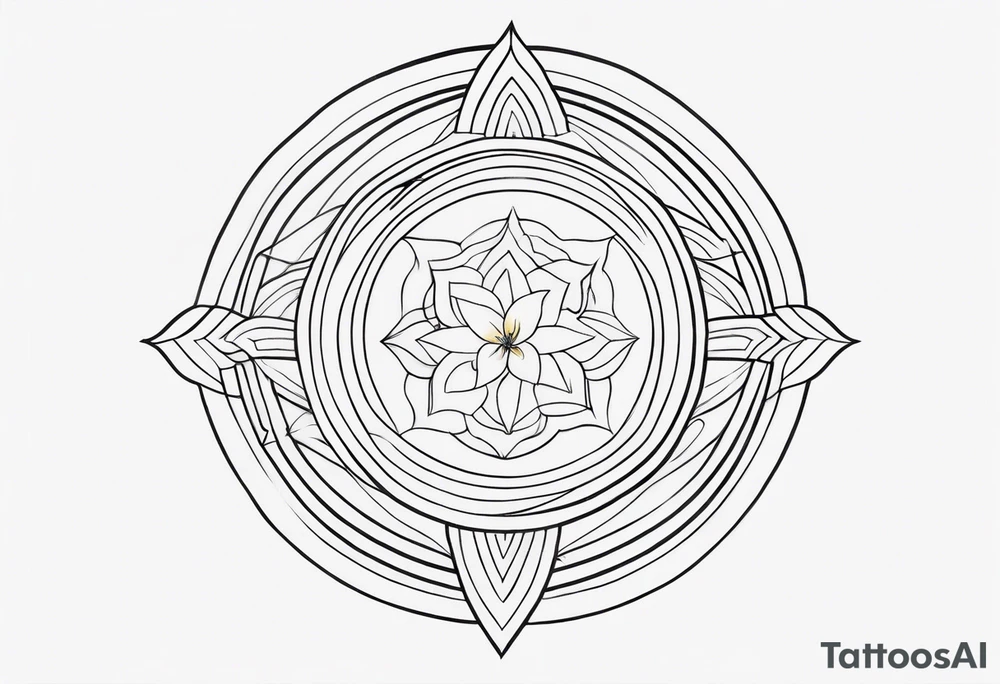 Golden tattoo idea