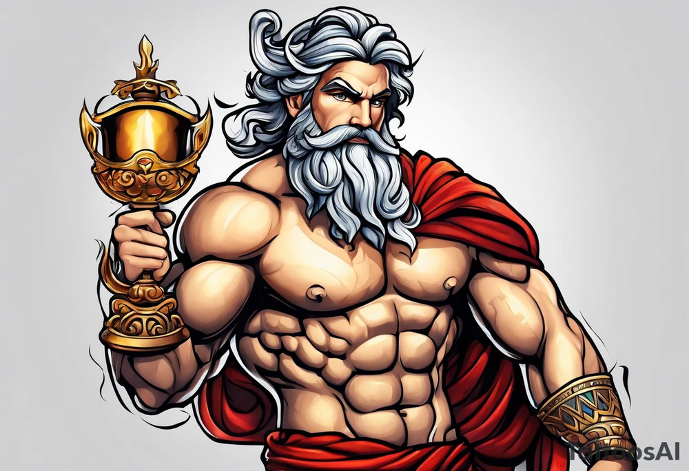 greek god tattoo idea
