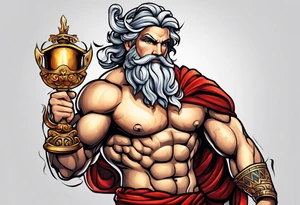 greek god tattoo idea