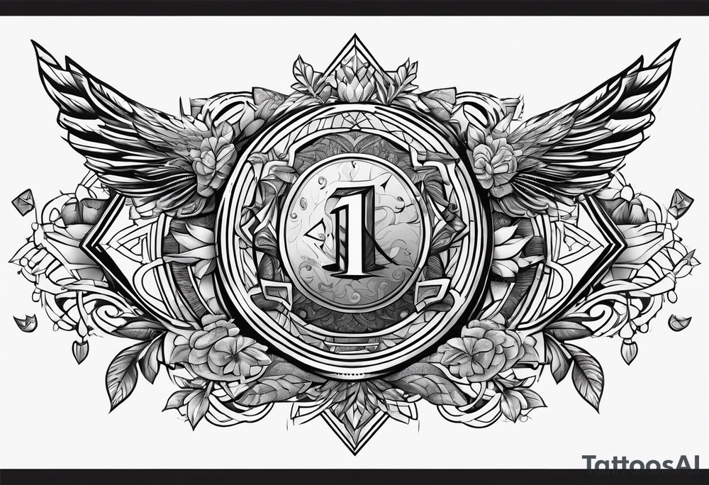 money tattoo idea