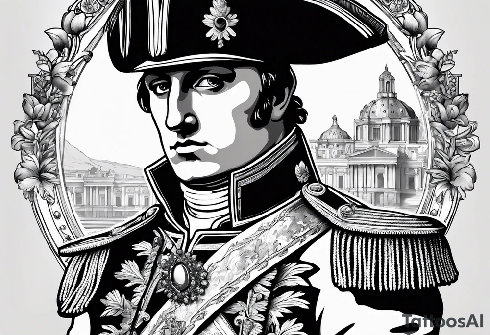 napoleon bonaparte tattoo idea