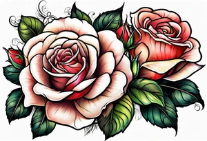 rose tattoo idea