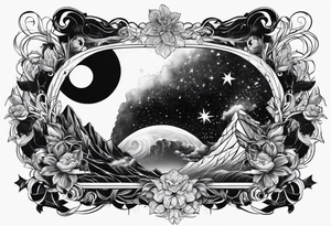 metaphorical universe tattoo idea