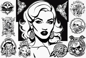 gwen stefani tattoo idea