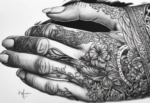 skeleton hand,says kayla somewhere on it, tattoo idea