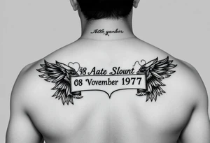 date of birth 08 november 1978 tattoo idea