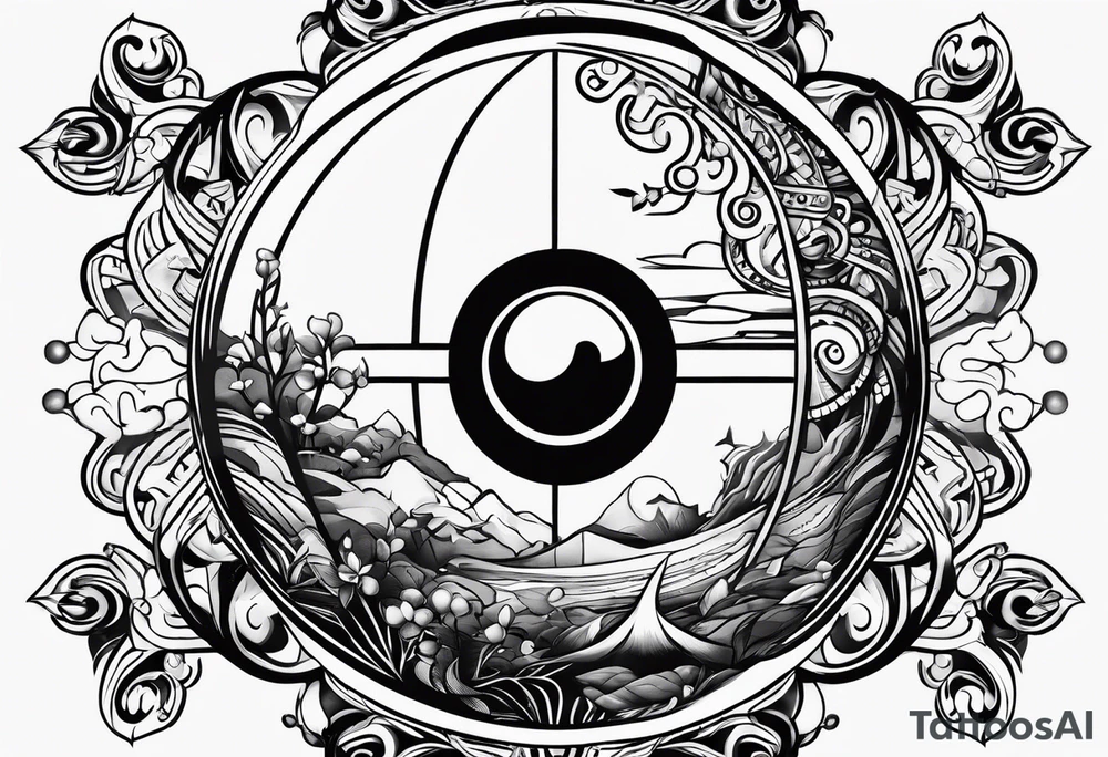 Pokeball tattoo idea