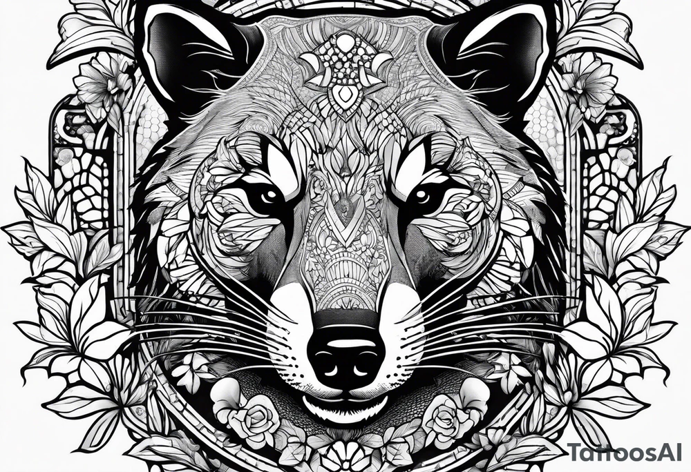 Honey Mc.Badgers tattoo idea