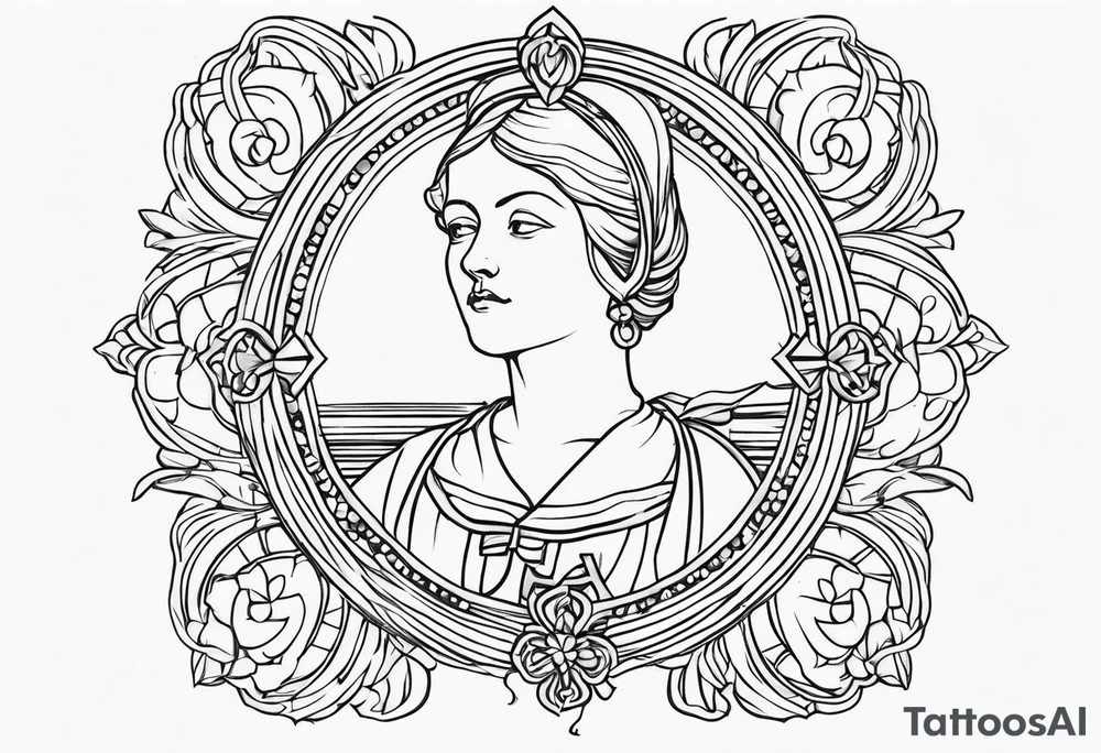 Santa Rita de Cássia tattoo idea
