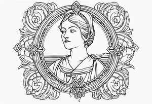 Santa Rita de Cássia tattoo idea
