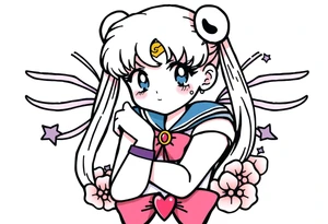Sailor Moon tattoo idea