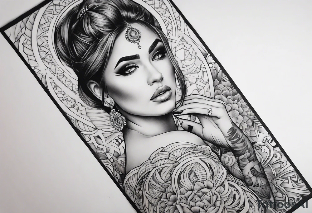 Arm sleeve tattoo idea