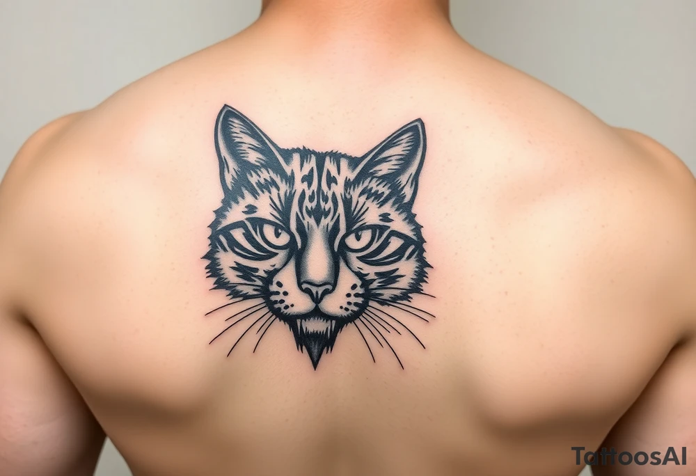 Black Cat tattoo idea