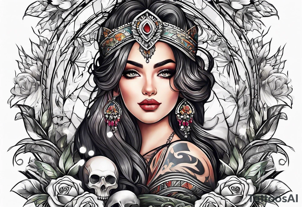 strength family tattoo idea