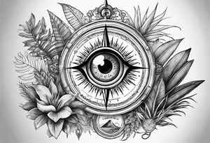 Compass
Jungle Plants
All-seeing Eye
ocean tattoo idea