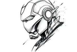 iron man tattoo idea