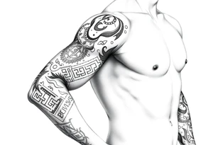 Nordic runes tattoo idea