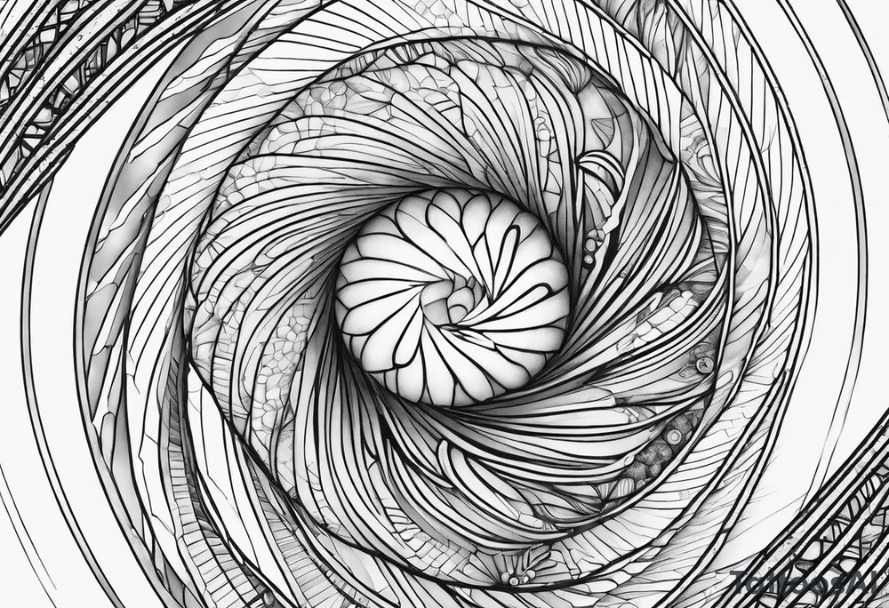 Fibonacci sequence tattoo idea