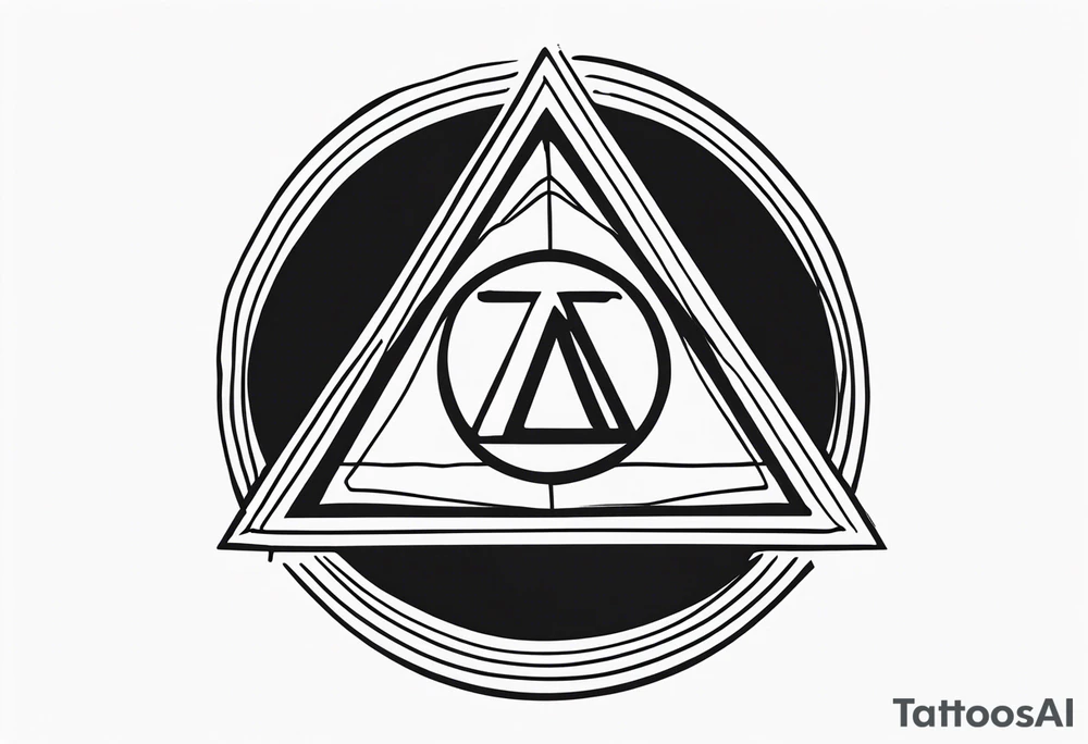 alcoholics anonymous logo tattoo idea