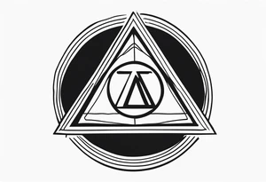 alcoholics anonymous logo tattoo idea