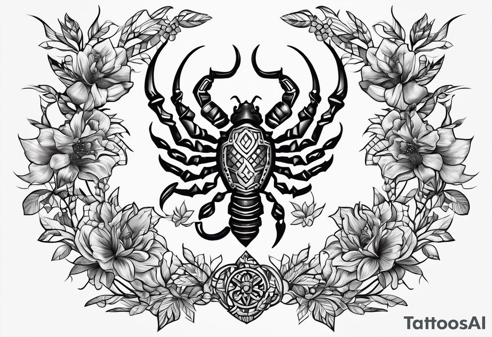Cherelle, scorpio, lebanon tattoo idea