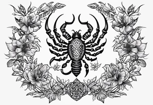 Cherelle, scorpio, lebanon tattoo idea