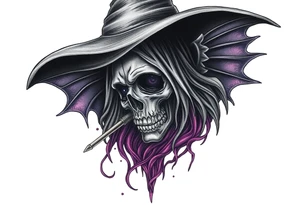 Shadow of the witch tattoo idea