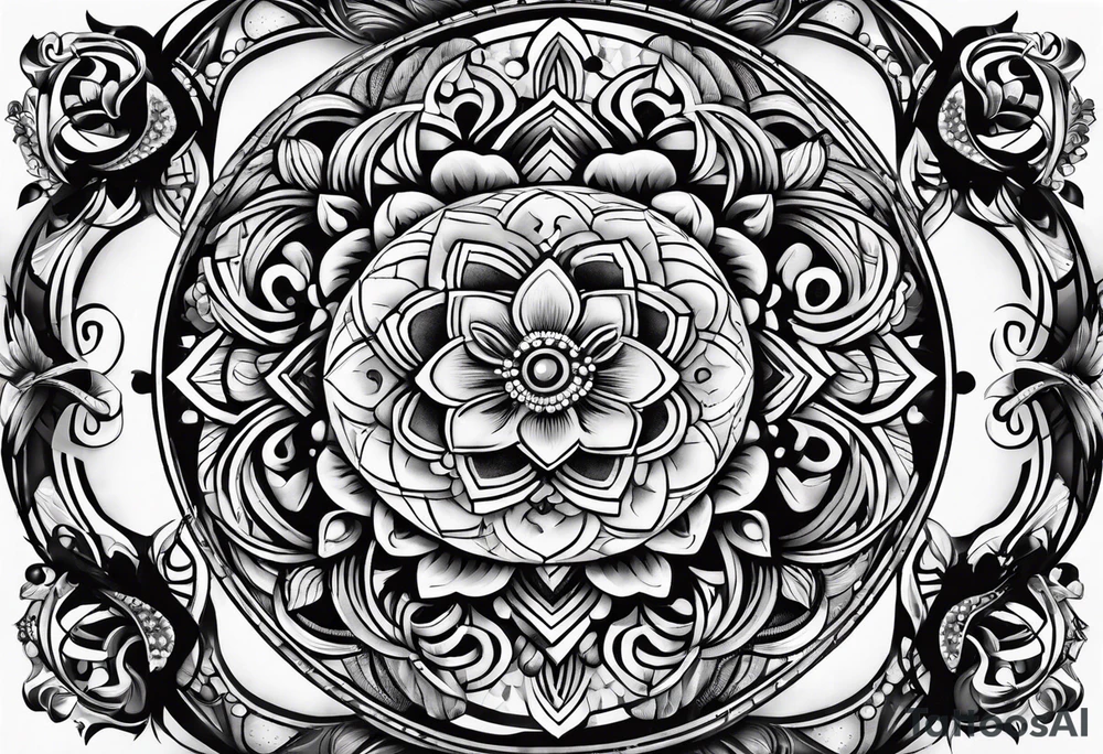 Circles tattoo idea