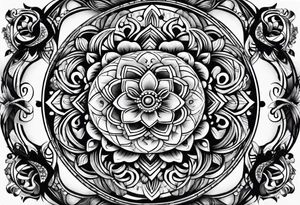 Circles tattoo idea