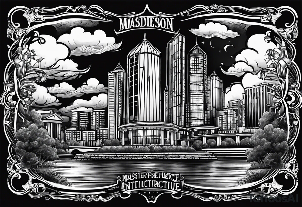 madison energy infrastructure logo tattoo idea