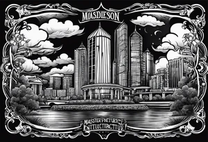 madison energy infrastructure logo tattoo idea