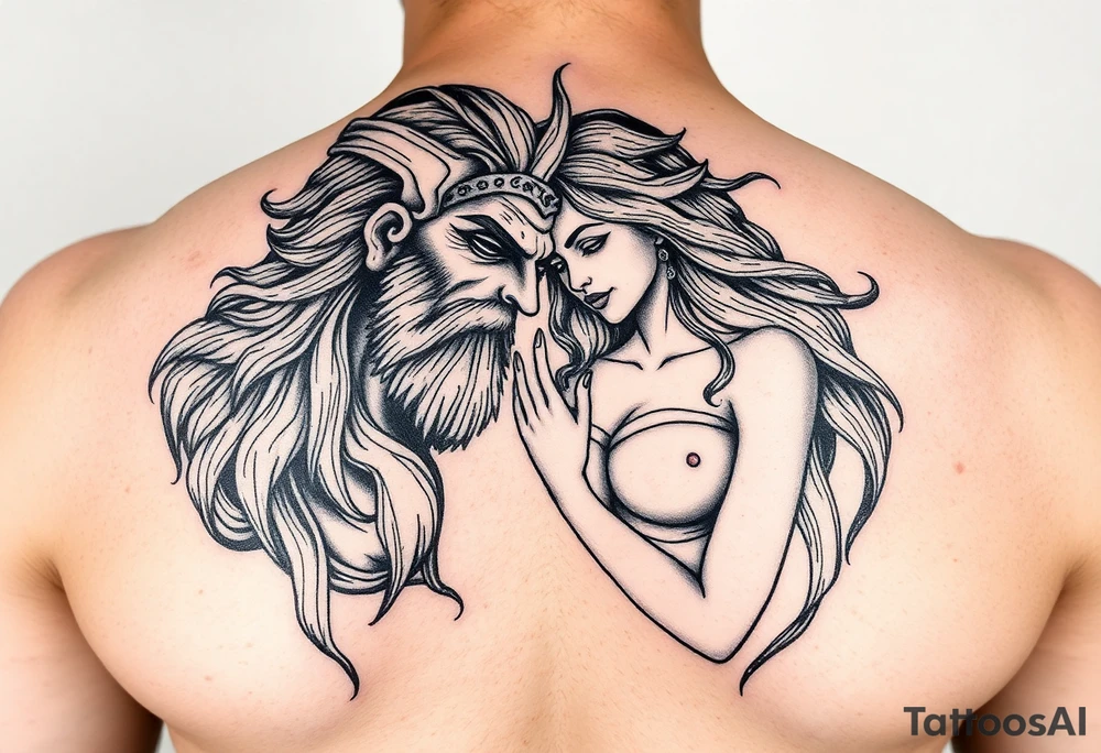 Hades and Persephone tattoo idea