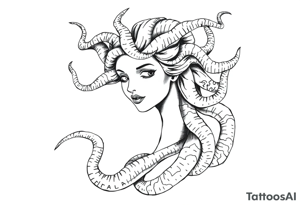 Medusa tattoo idea