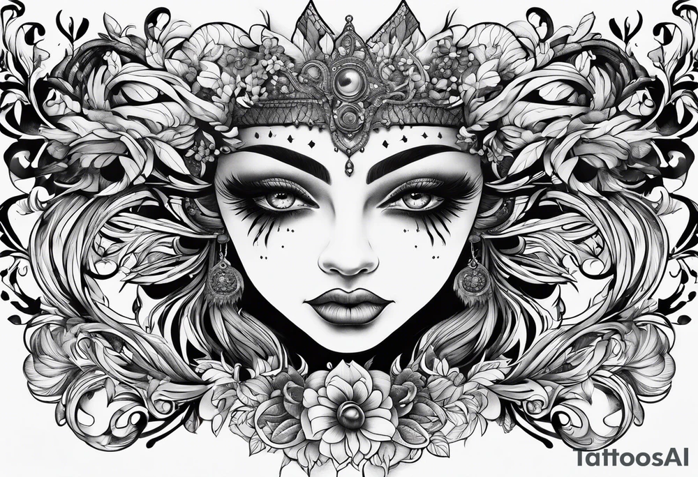 Fata dell'assenzio tattoo idea