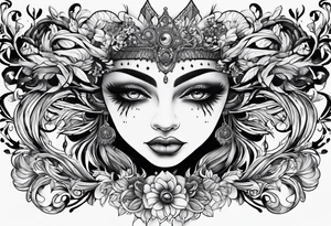 Fata dell'assenzio tattoo idea