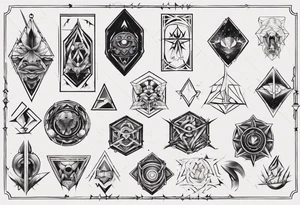 Cellar door tattoo idea