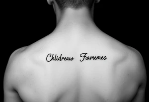 Choctaw childrens names wrist tattoo idea