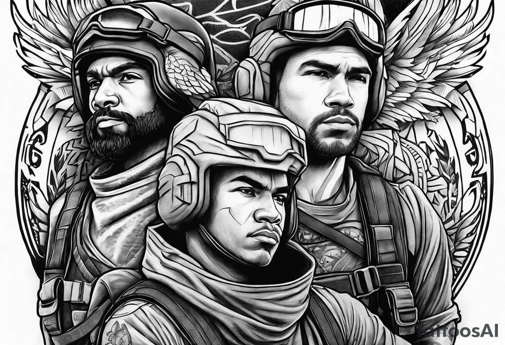 Rucking, brotherhood, fitness, GrowRuck tattoo idea
