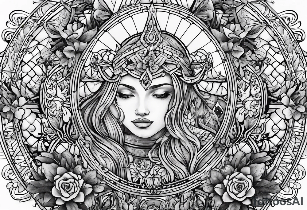 Tis grace hath brought me safe thus far,
And grace will lead me home tattoo idea