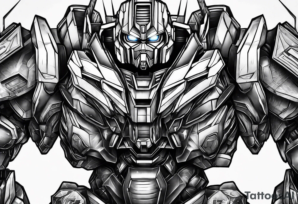 Bumblebee transformer tattoo idea