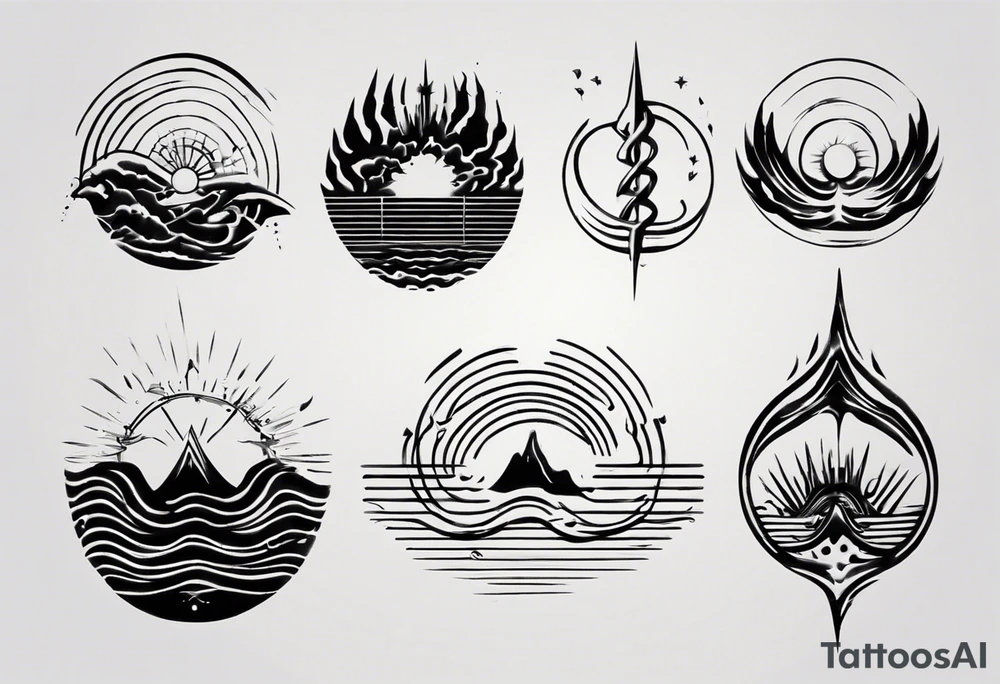 God is in the soundwaves tattoo idea