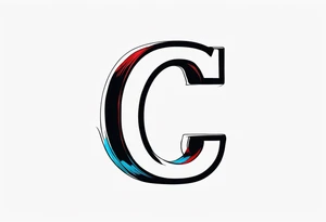 letter c tattoo idea