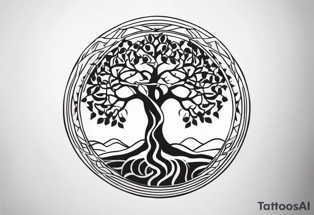 Yggdrasil tattoo idea