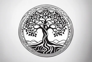 Yggdrasil tattoo idea