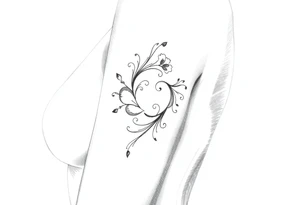 Drawing of Woman’s body tattoo idea
