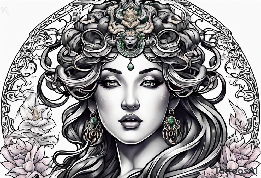 medusa tattoo idea