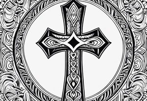ankh, maori tattoo idea